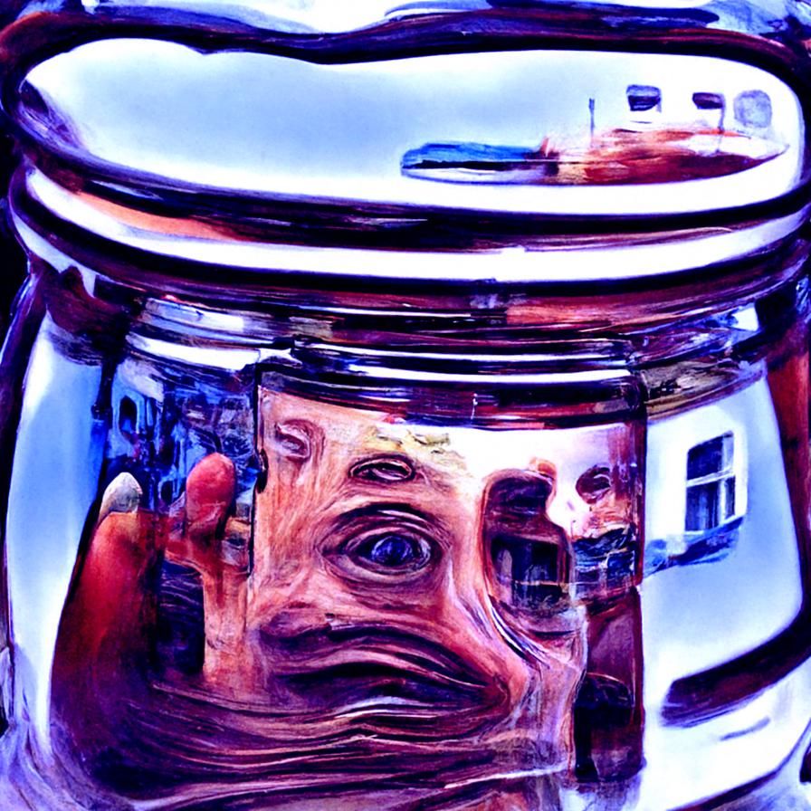 Distorted Reality in a Jar