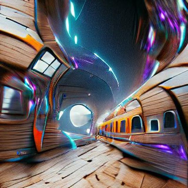time travel on train