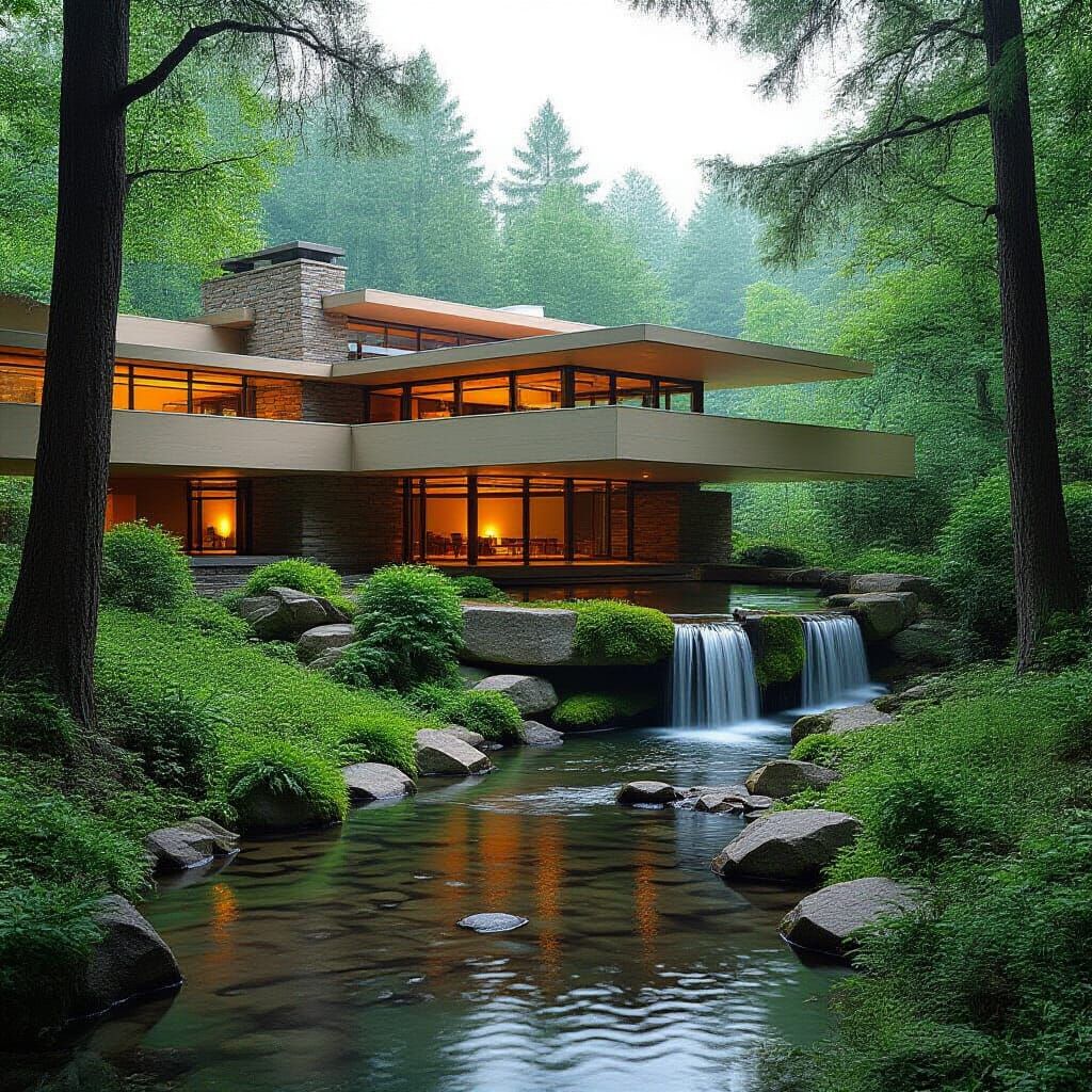 A possible Frank Lloyd Wright creation?  by @Josh Green