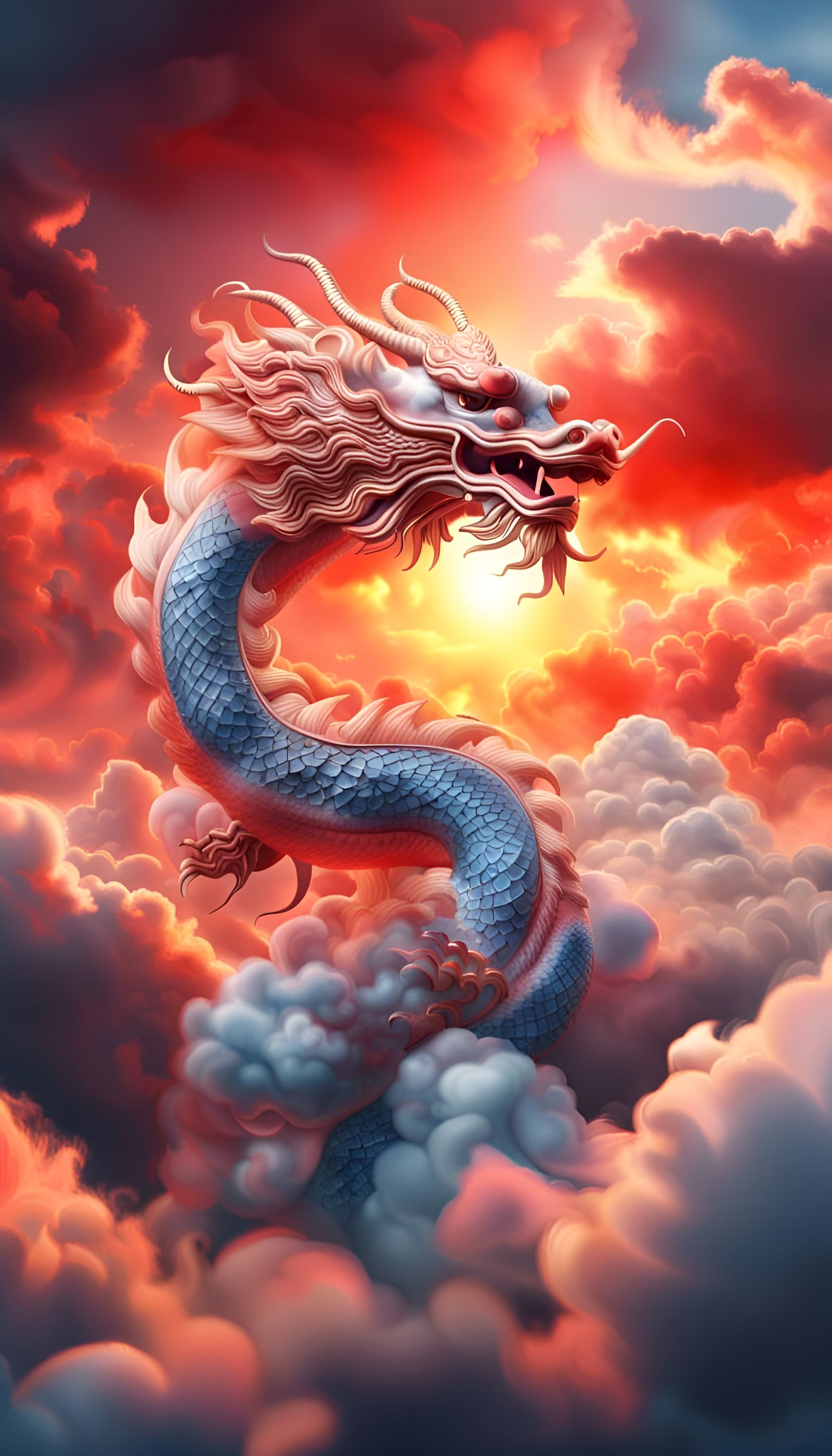 Cloud Dragon   by @undefined