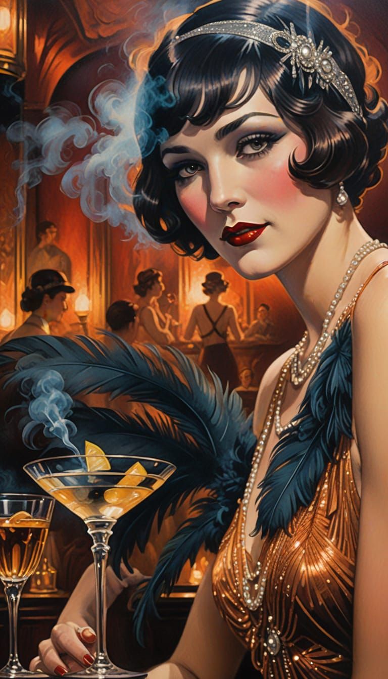 1920s speakeasy   by @Kalpine