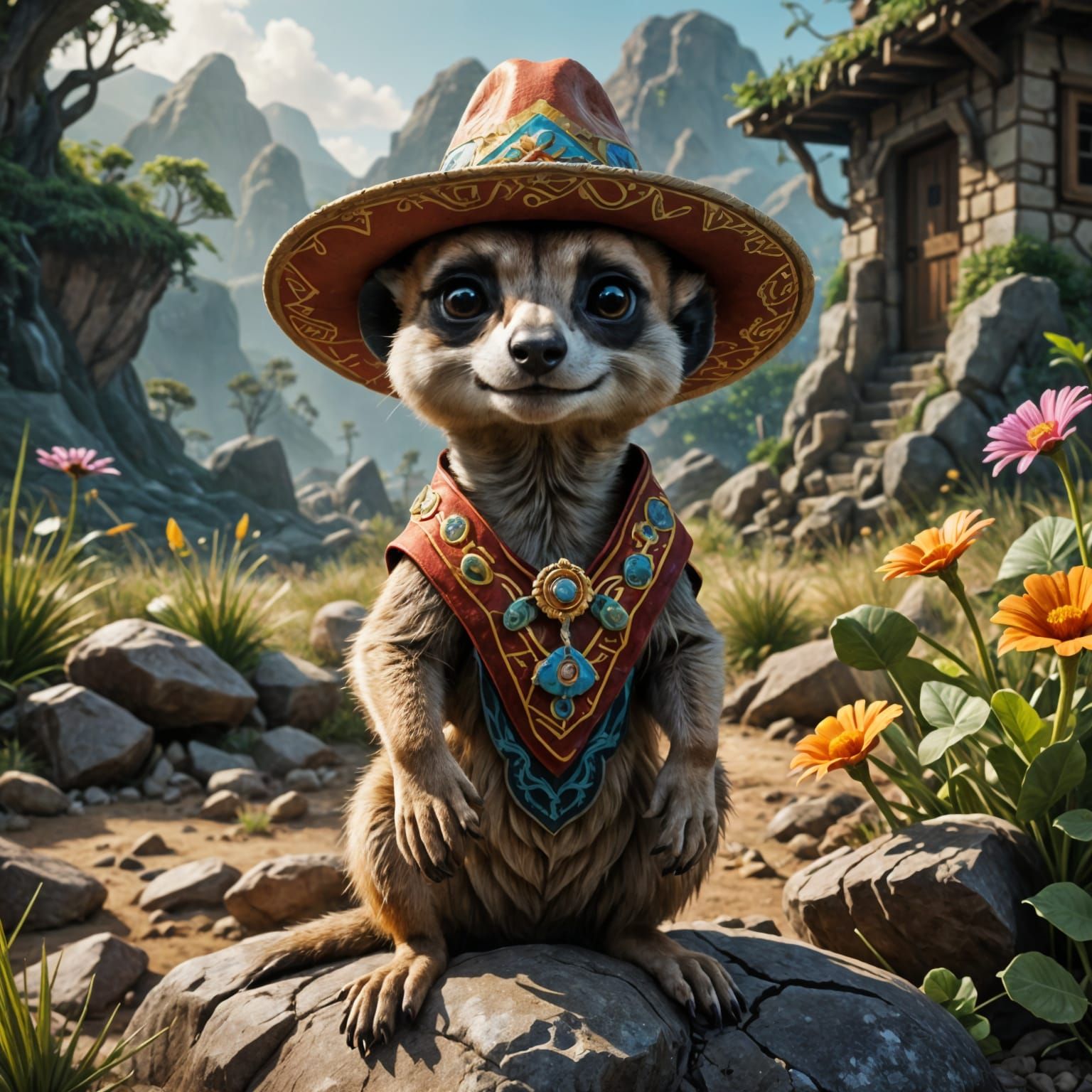 Mexican Meerkat   by @RedPixie