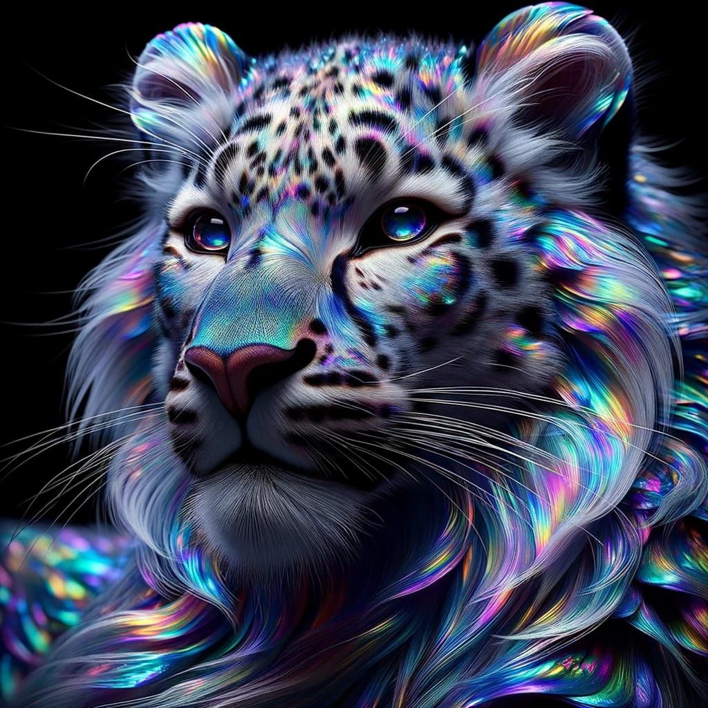 Iridescent Leopard