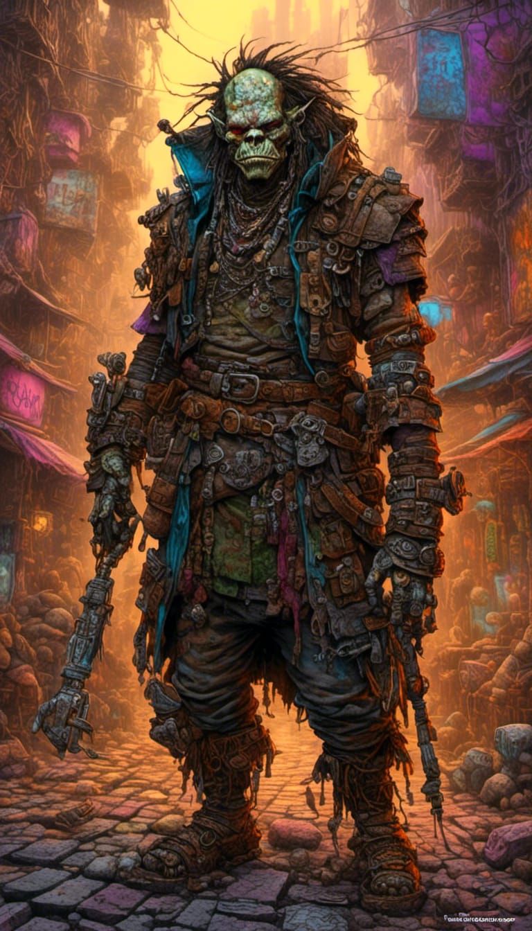 Orc Street Samurai
