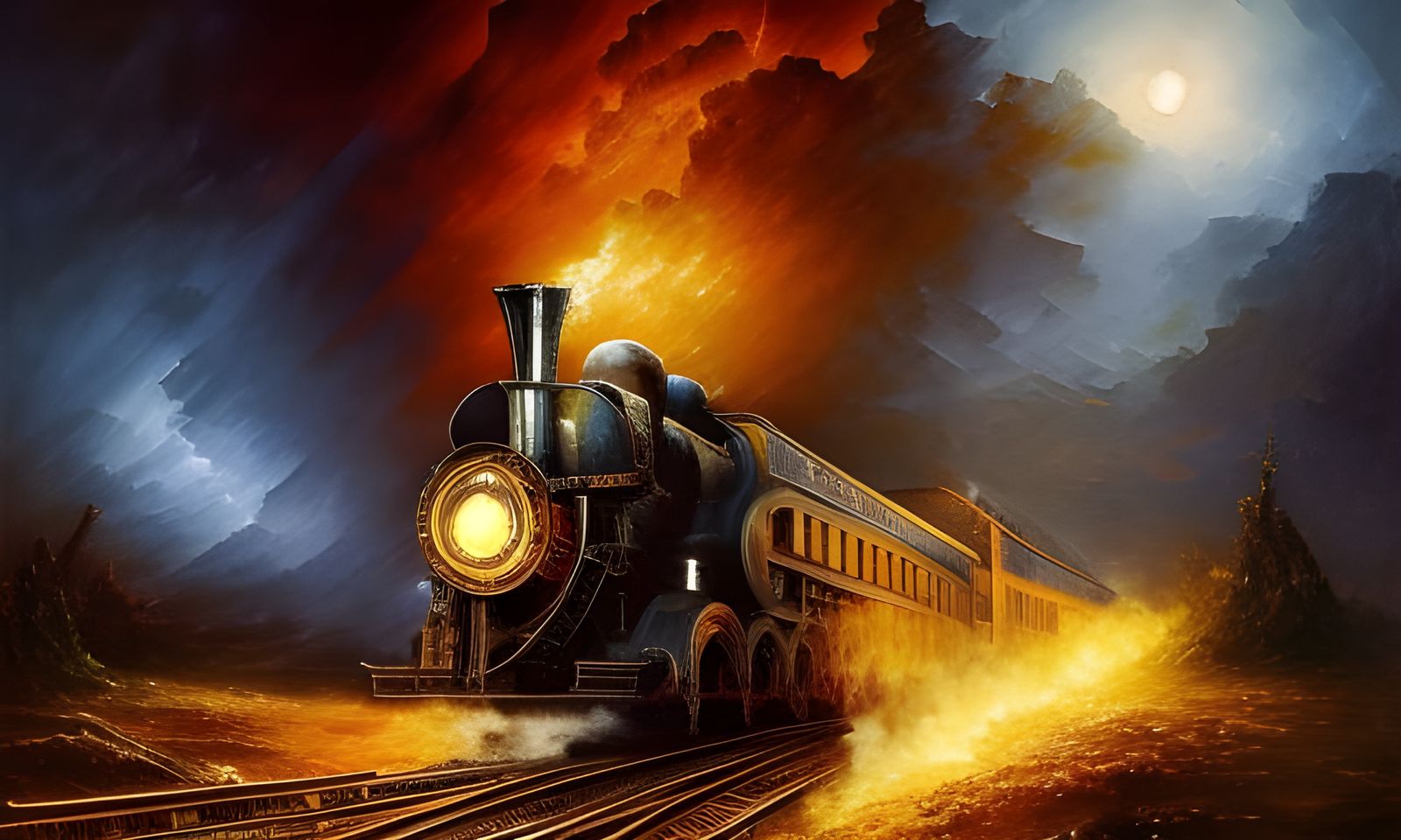 orient express - AI Generated Artwork - NightCafe Creator