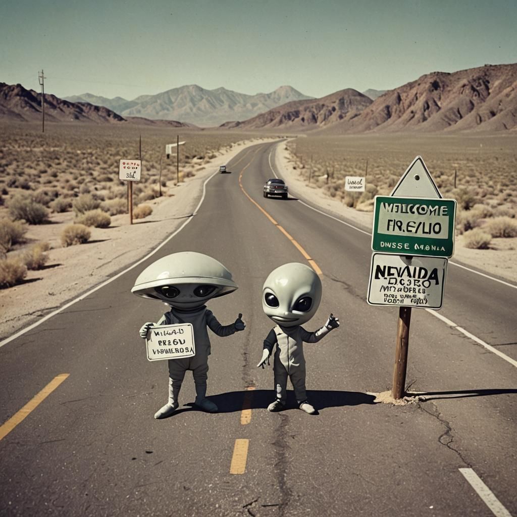 (Vintage 50's Polaroid Photo of crashed UFO and (((Friendly ...