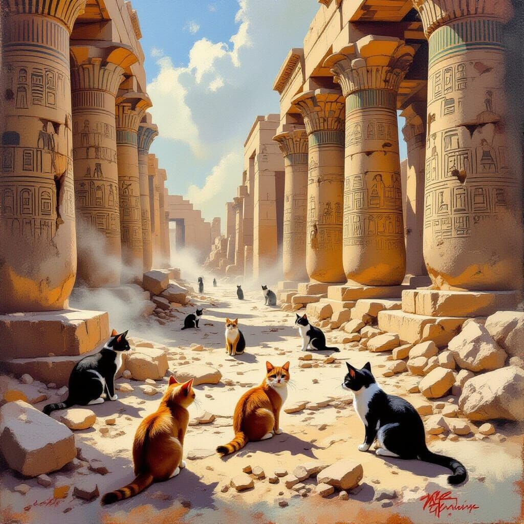 Ruins of Bastet's shrine