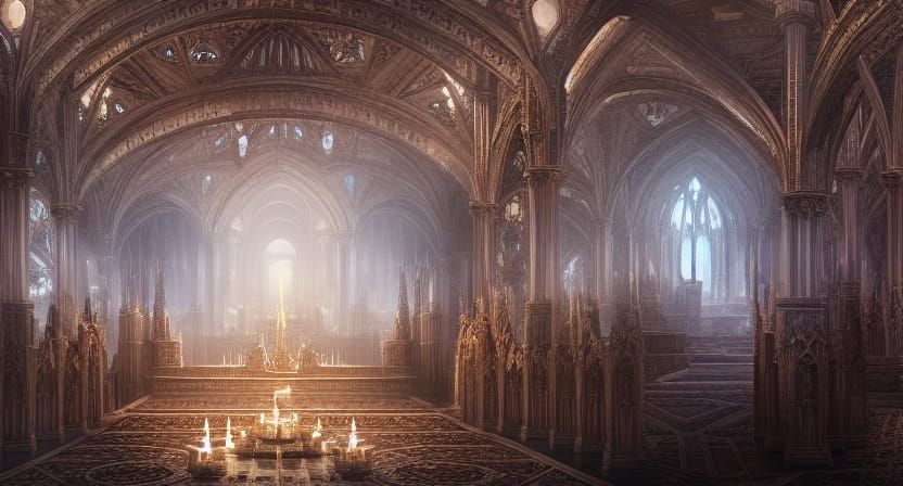 Cathedral of Dragonkind Epic cinematic brilliant stunning intricate ...