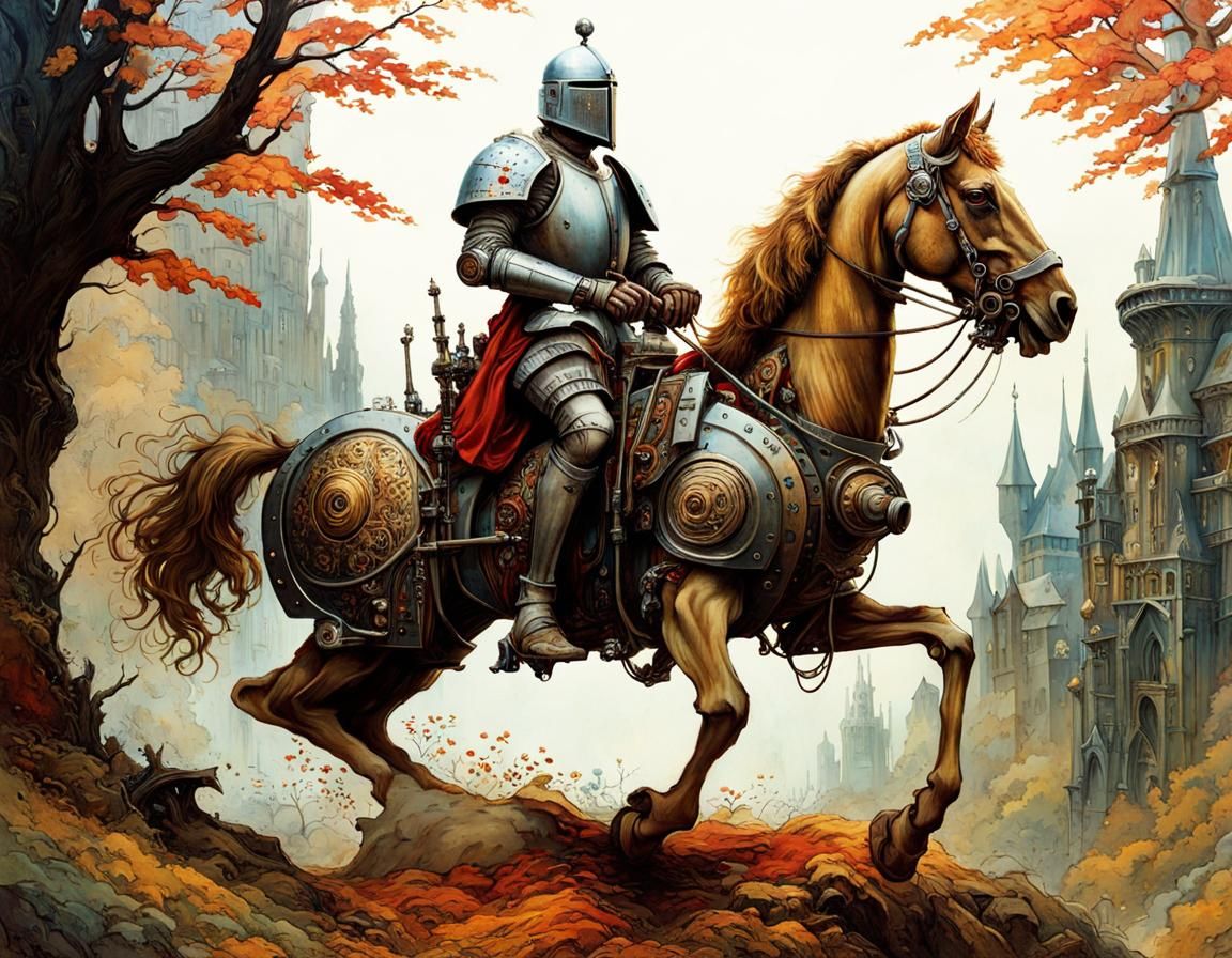 Trying out the new mech-arsenal saddle  by @SueD