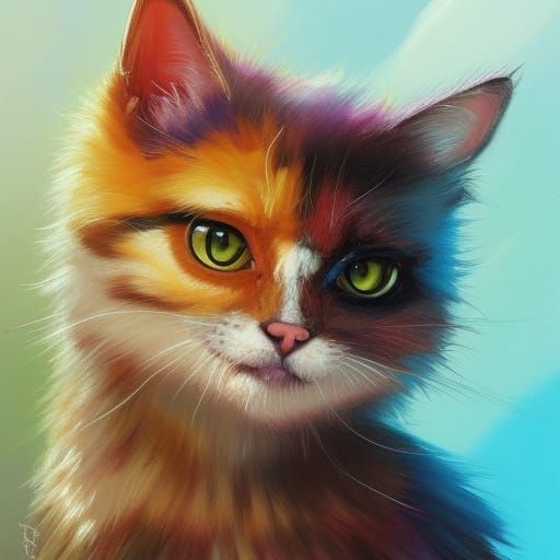 smug kitty