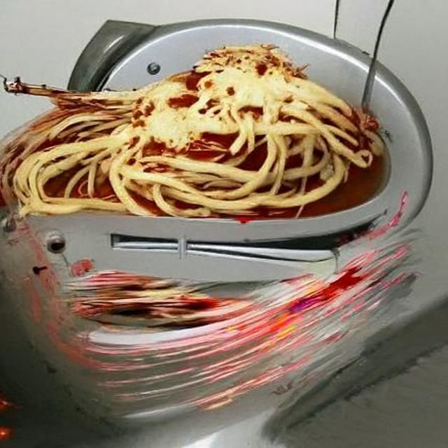 spaghetti explode
