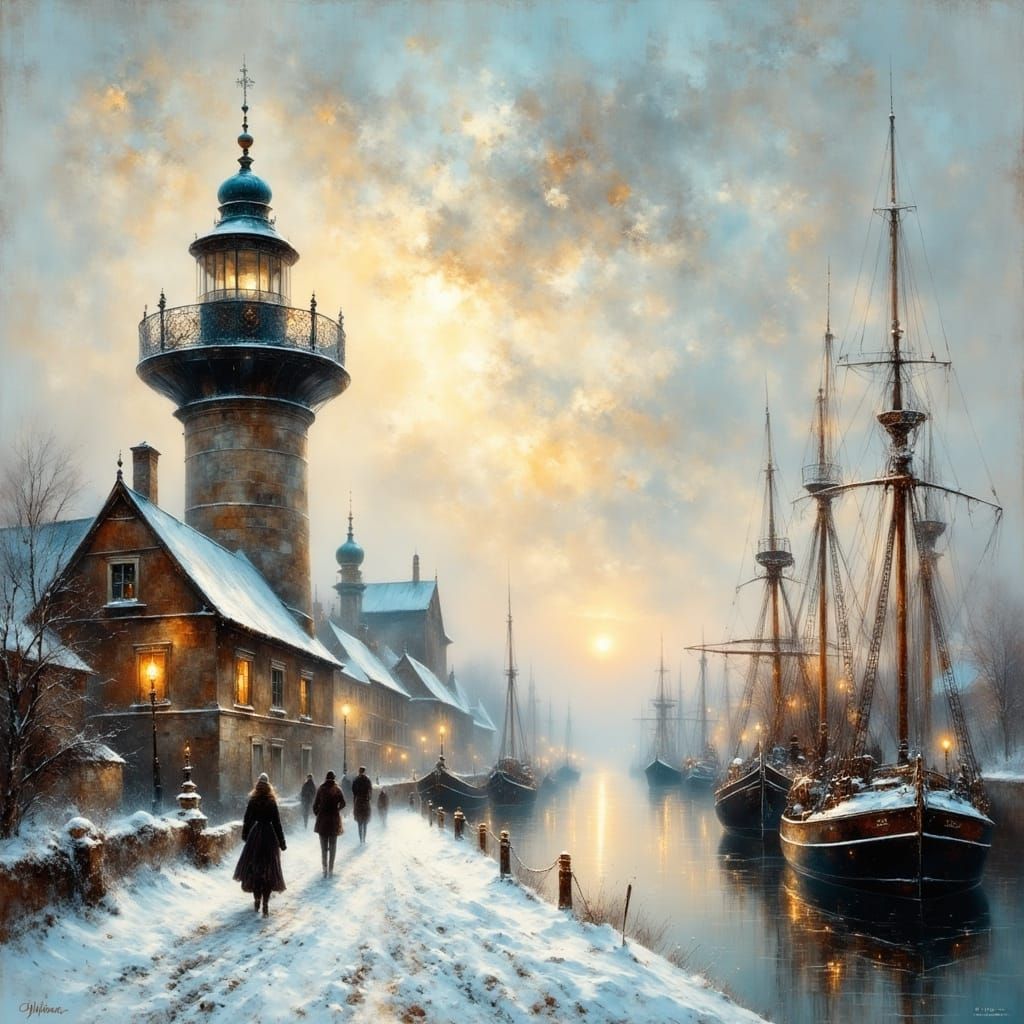 Antwerpen River Port  by @BlueDreamSkipper