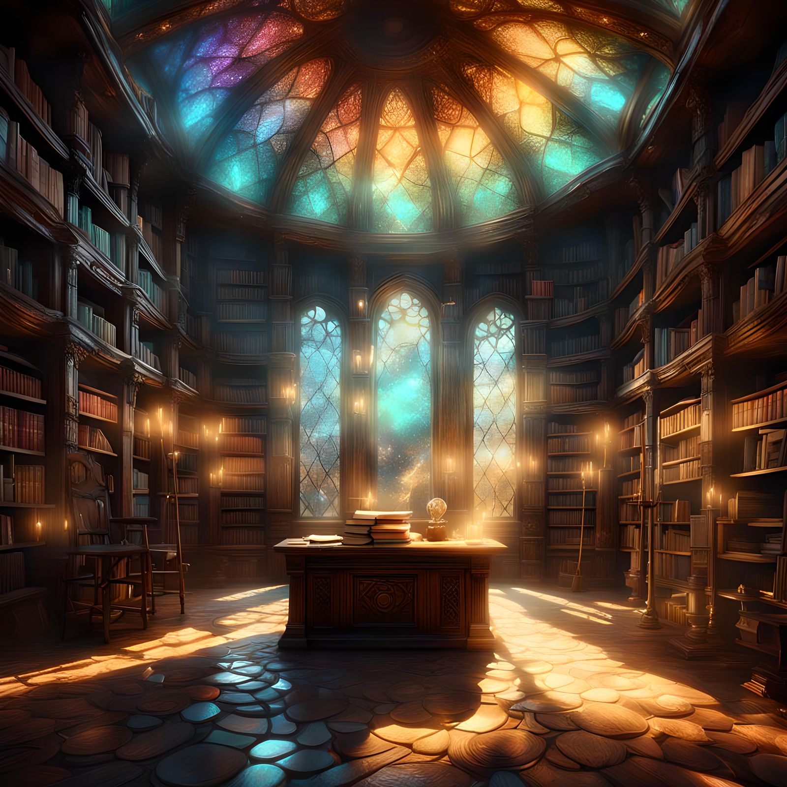 Ancient Libraries  by @EB