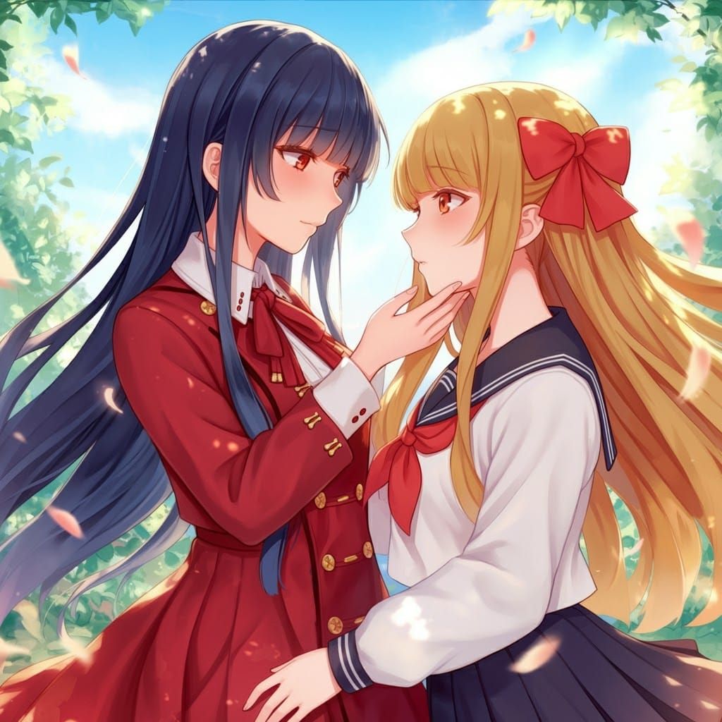 Chikane and Himeko from 'Kannazuki no Miko'