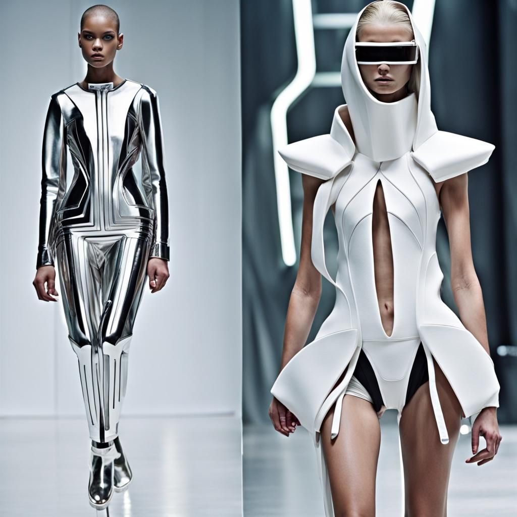 Futuristic fashion inspiration - AI Generated Artwork - NightCafe Creator