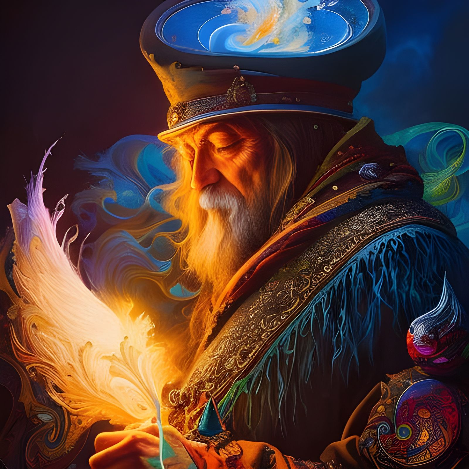 illustrious wizard  by @xandra