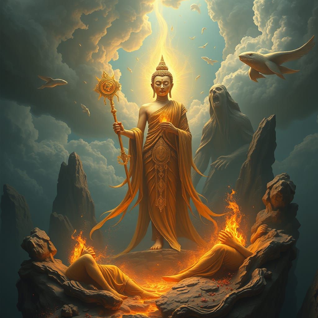 Ethereal Fantasy Realm in Deep Color