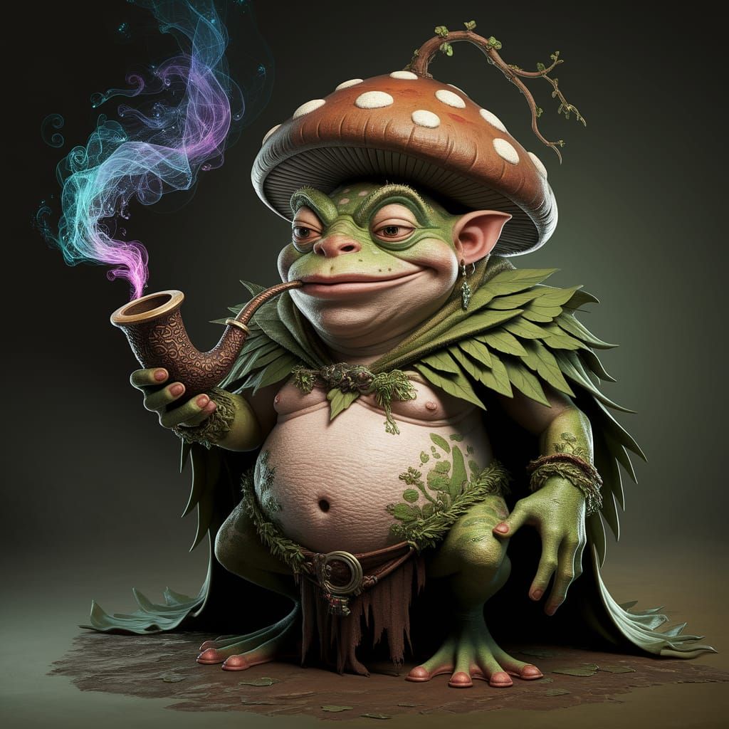 Frog Troll  by @Mr Happy