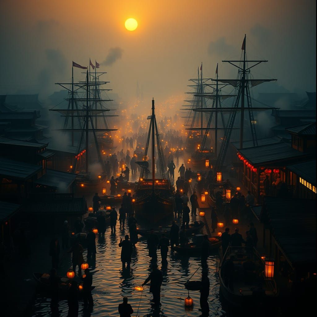 Chinese mega port, 16th century