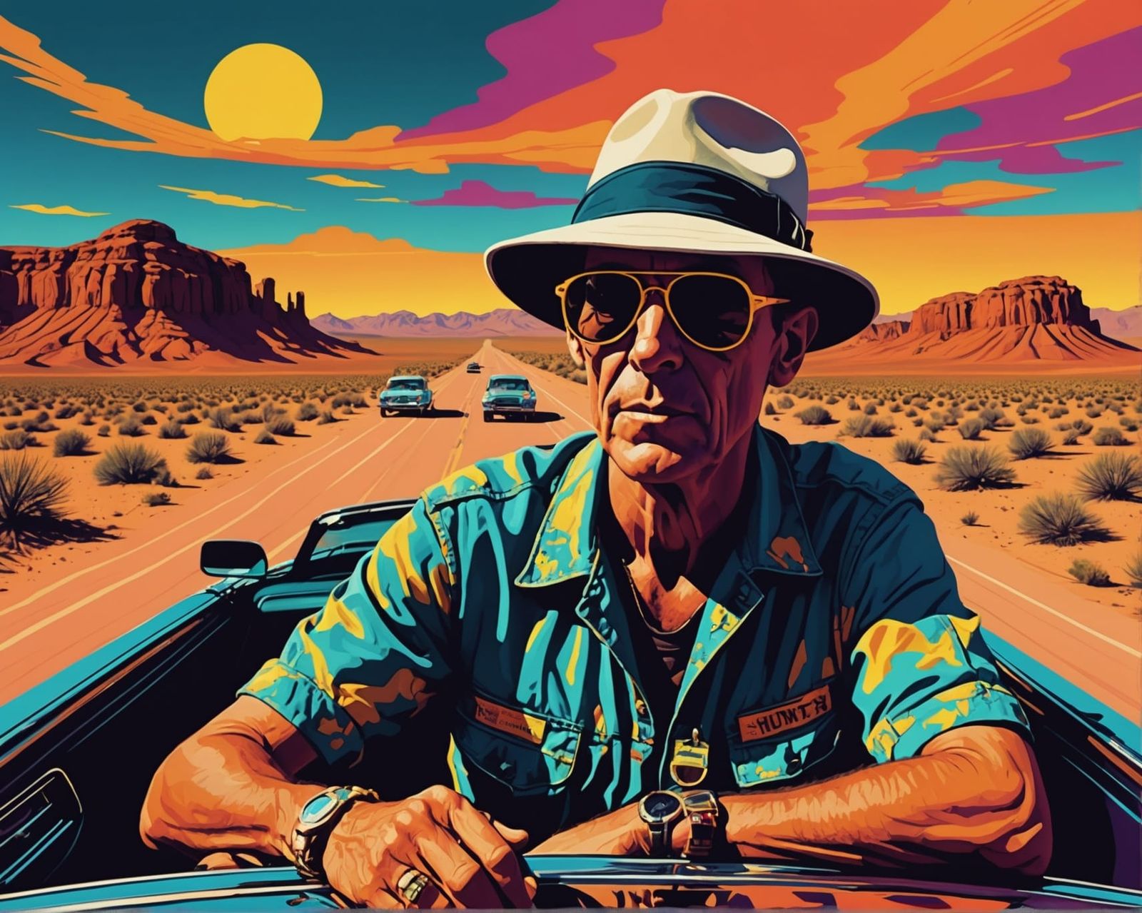 Surveying Bat Country  by @Roger the Alien