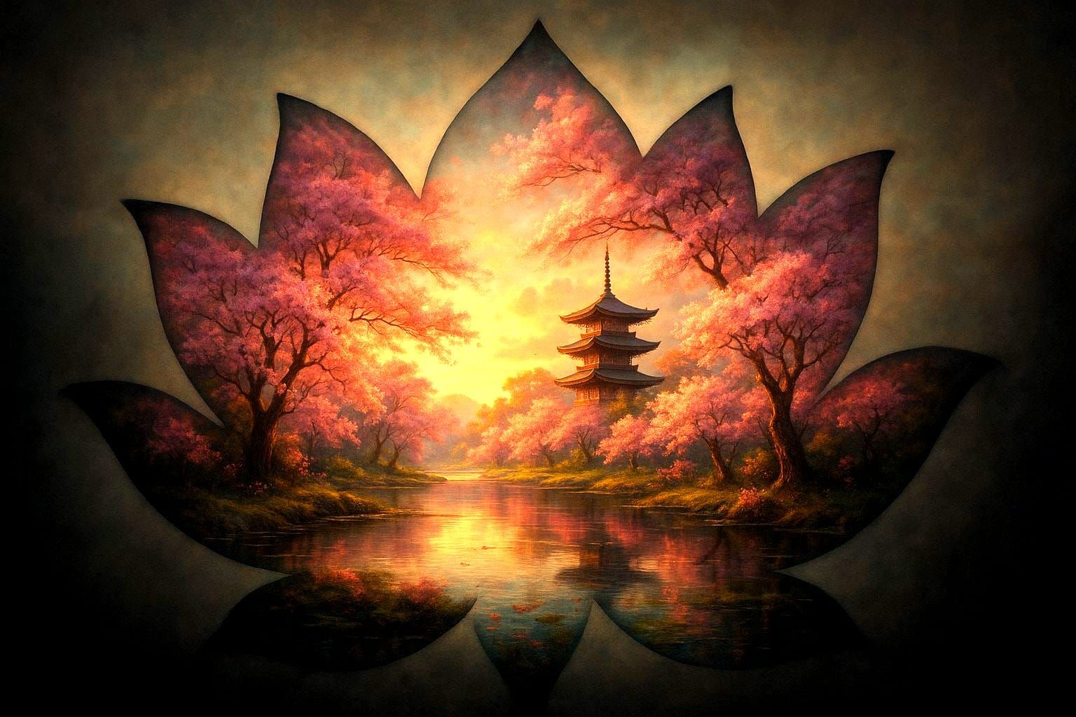 Lotus Landscape  by @mathy_art_girl_305