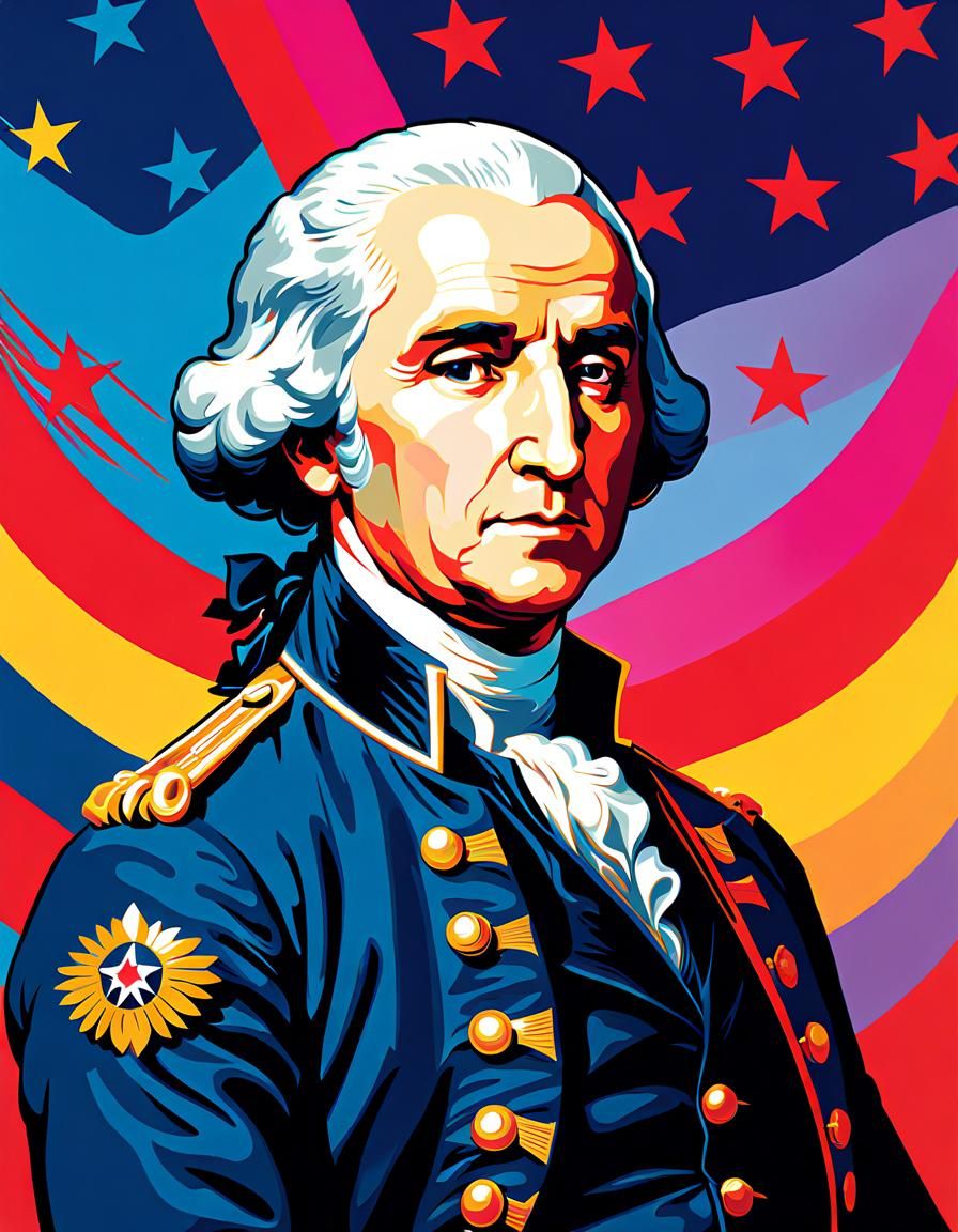 George Washington - AI Generated Artwork - NightCafe Creator