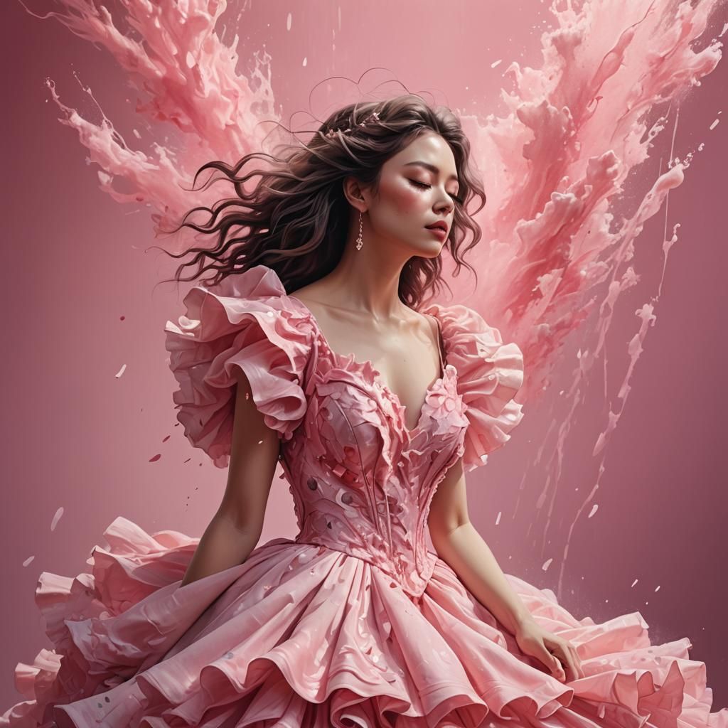 Girl in Pink