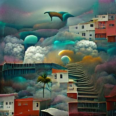 Salvador Dhali dreamscape