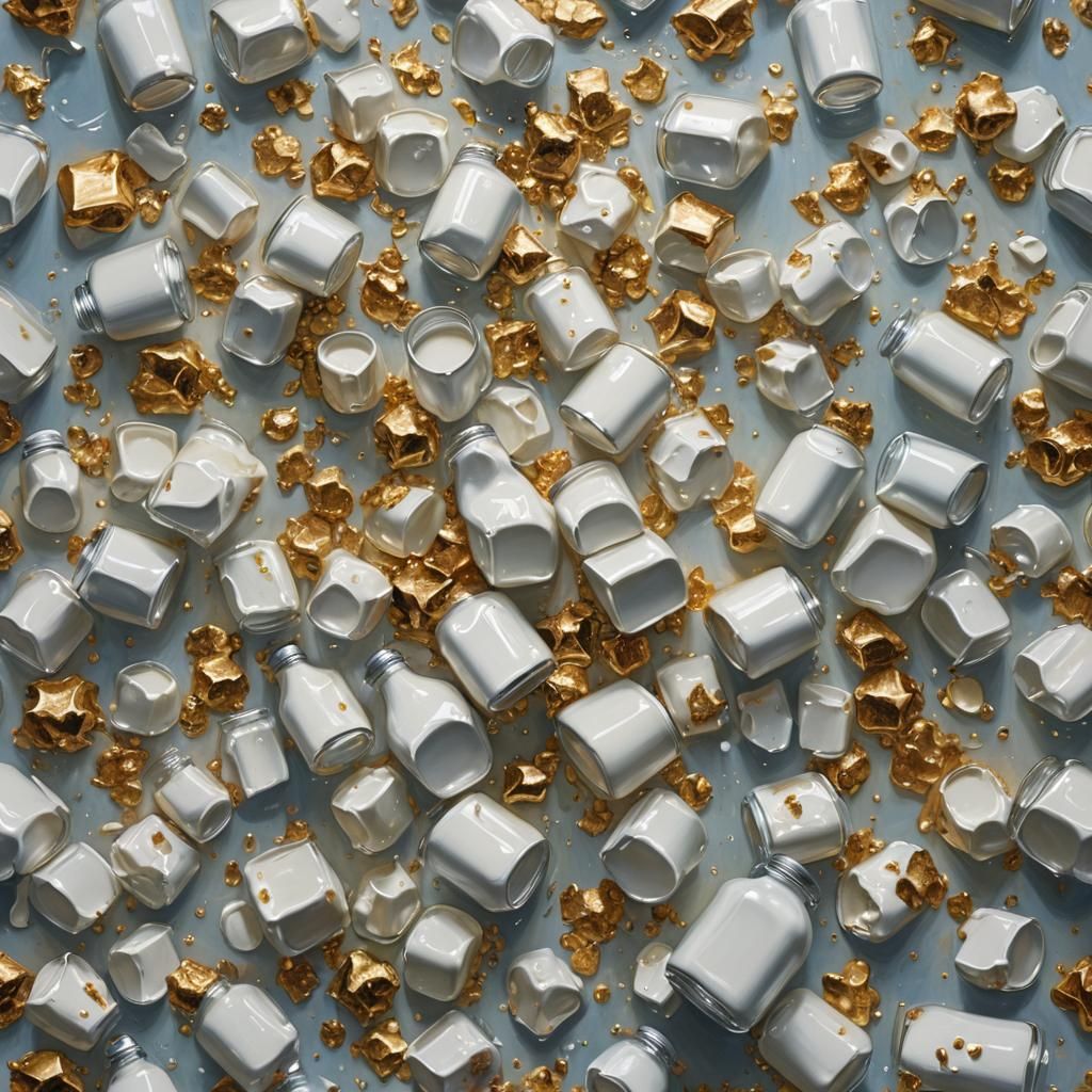 Glittering Milk