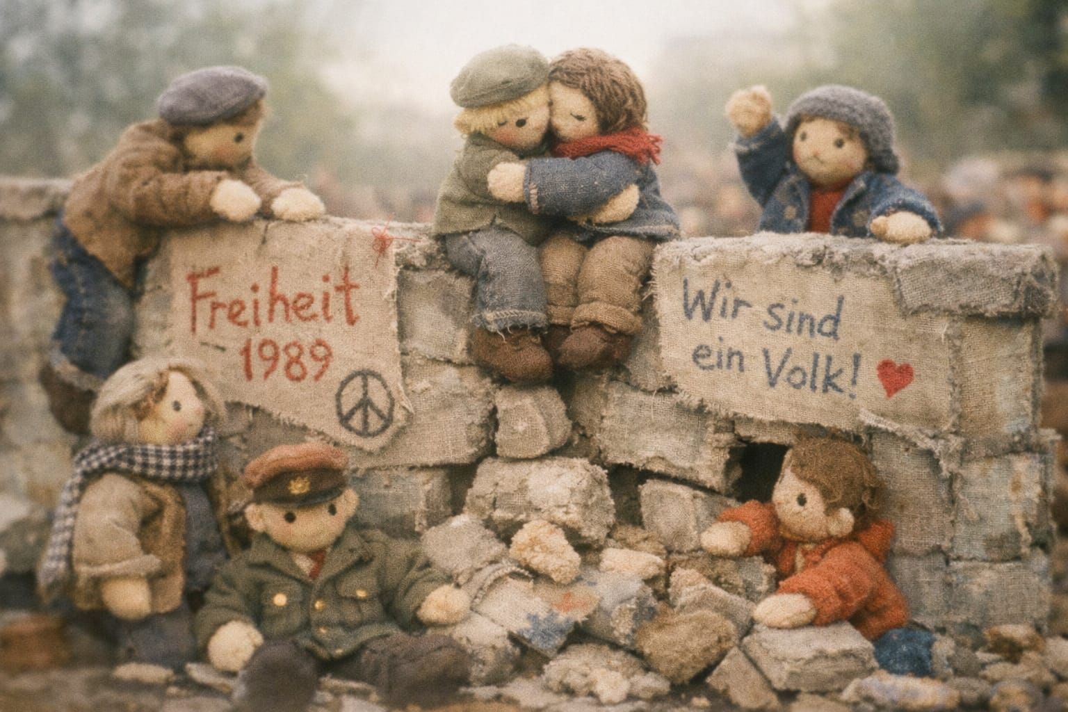 East Meets West (Fall of The Berlin Wall)