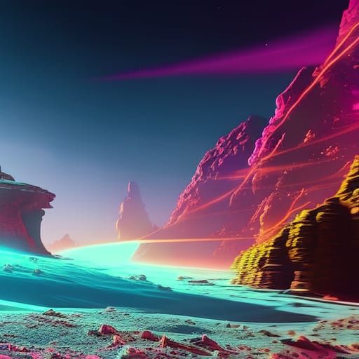 Alien planet