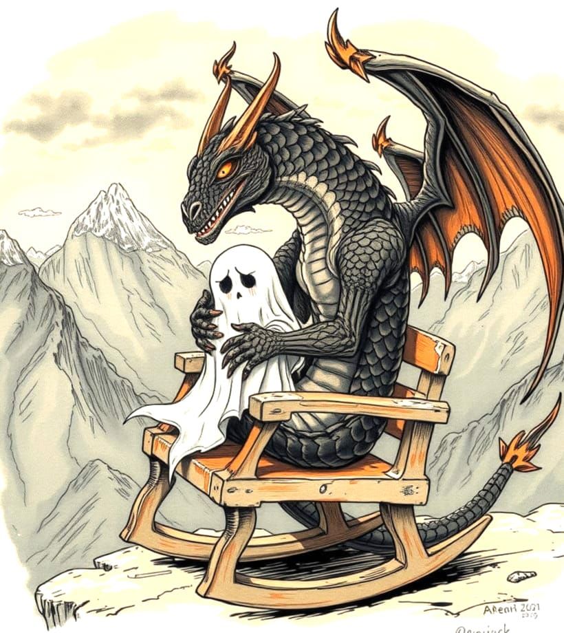 "Now, now, what a big sadness"