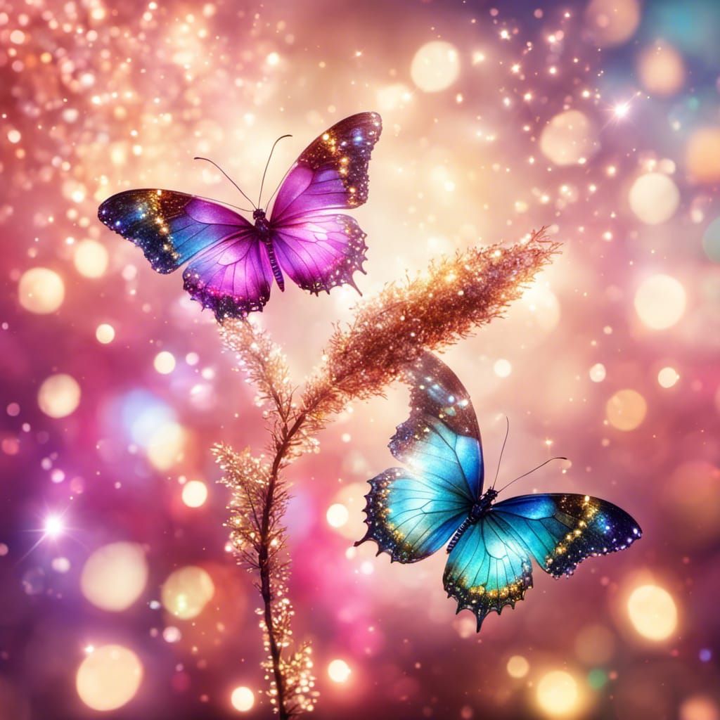 Glitter Butterflies 1.0