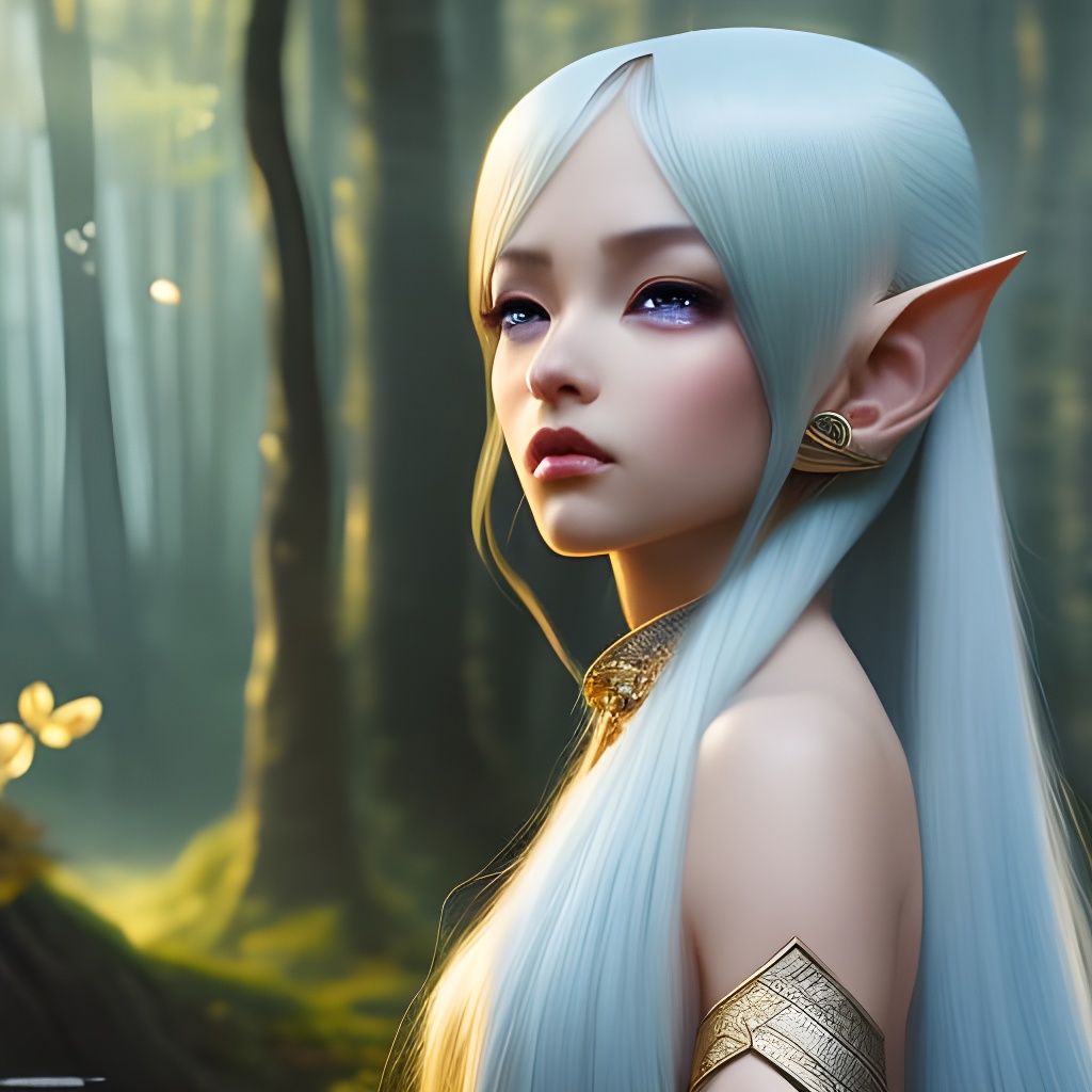 Elf princess - AI Generated Artwork - NightCafe Creator