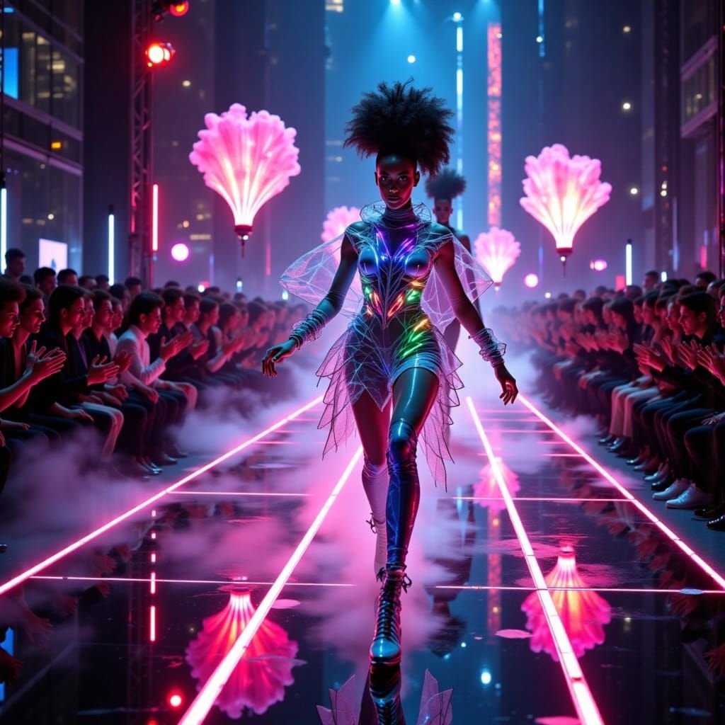 Shuttlecock Inspired Dress