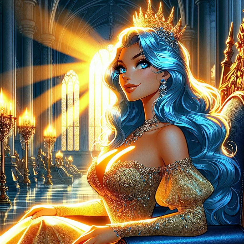 A Queen Upon Her Throne