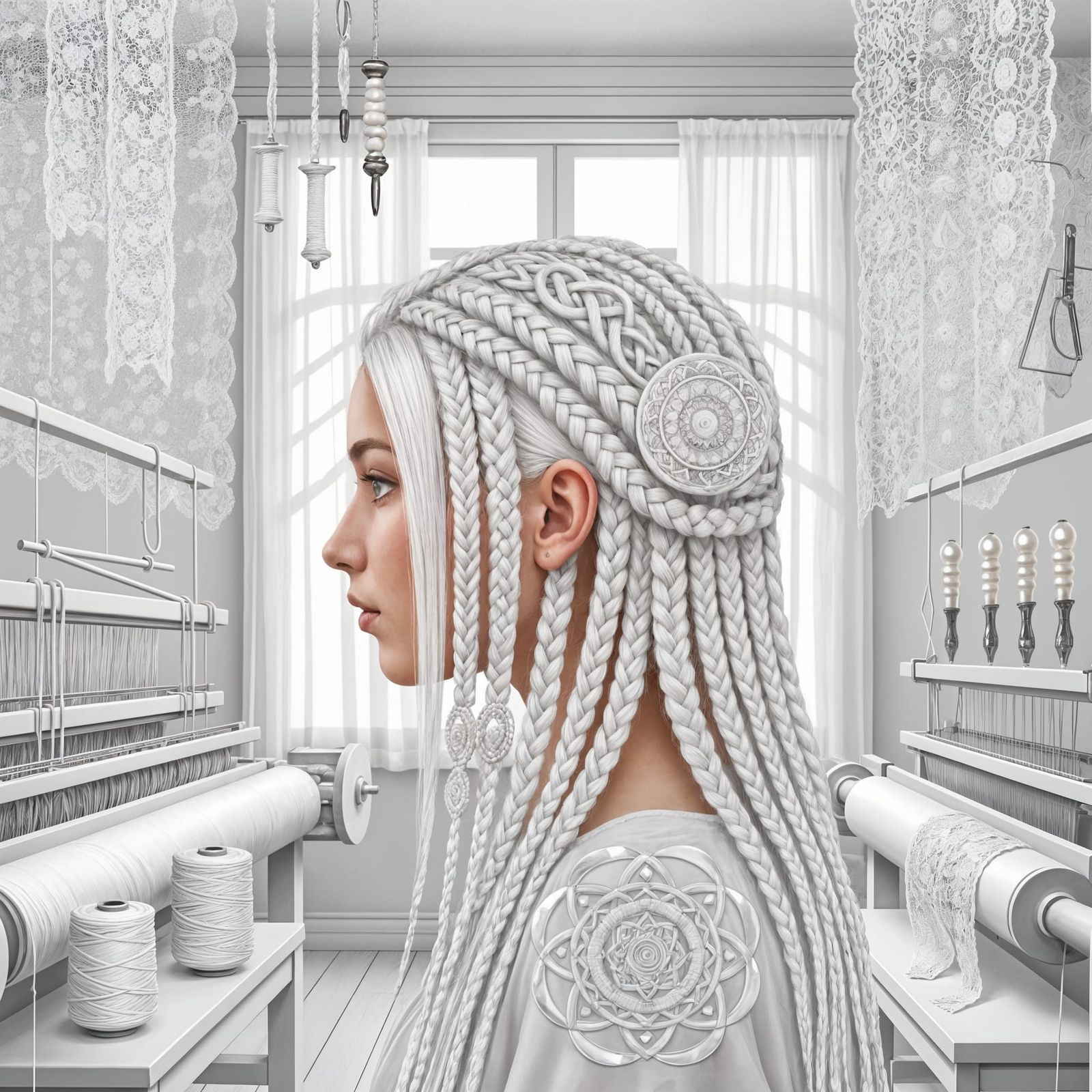 Braids as Blueprint  by @Mog