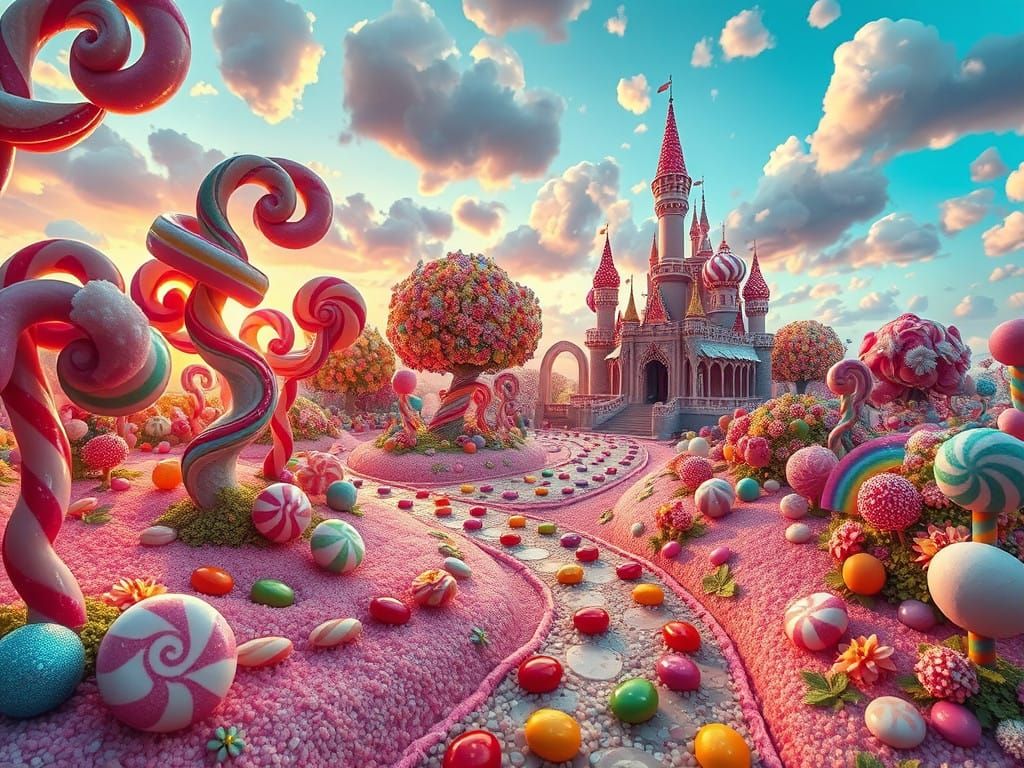 Lollipop Garden  by @Shino