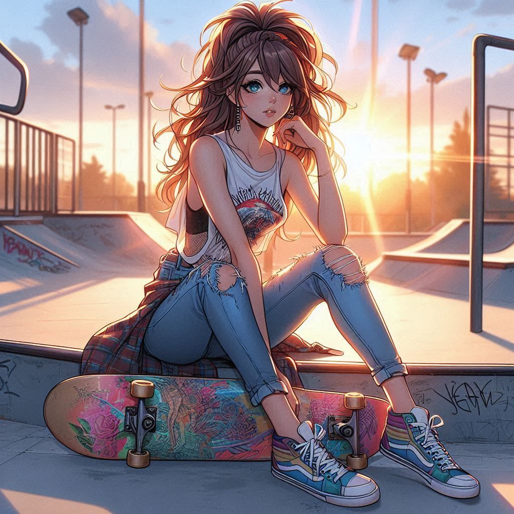 Jane The skater
