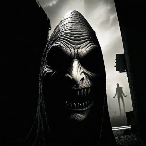 Very Scary evil monster creation I just made🥶