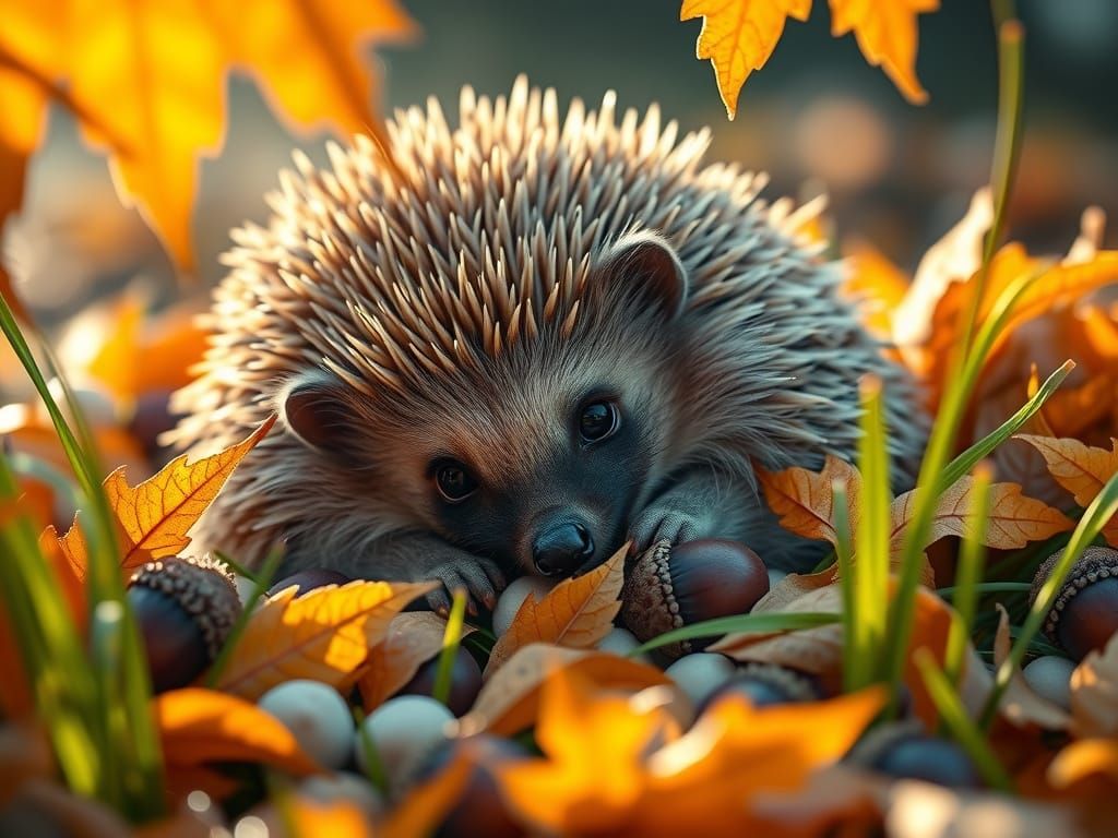 hedgehog  by @GeoPepito