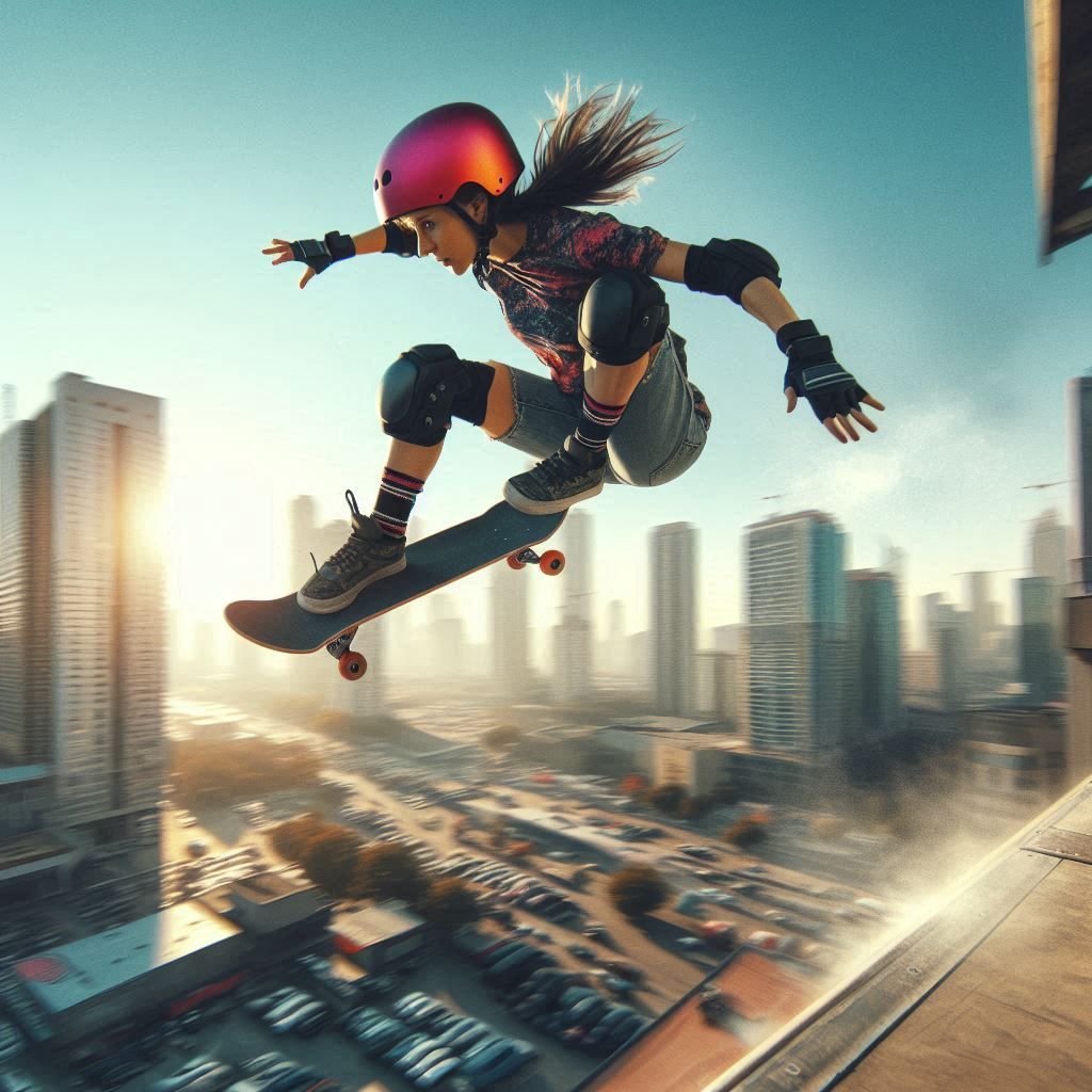 Some Adrenaline Junkie on a Skateboard