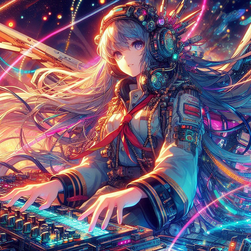 anime Beatmania IIDX artwork illustration Himmel cute older ...