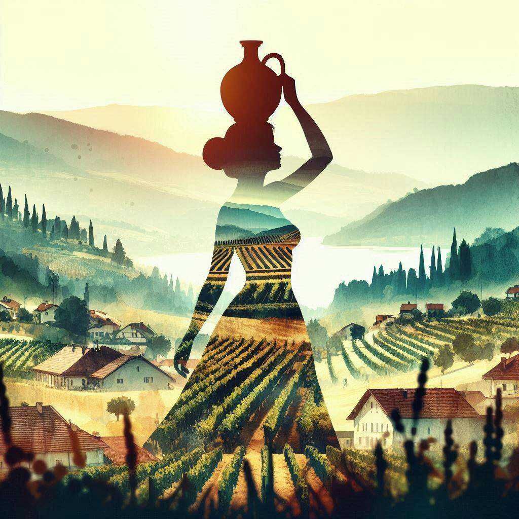 Silhouette of a girl