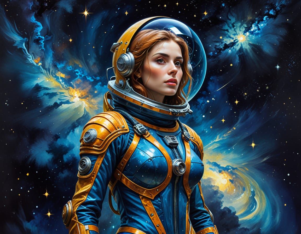 Ann-Margret in a spacesuit.  by @Lorendiac H