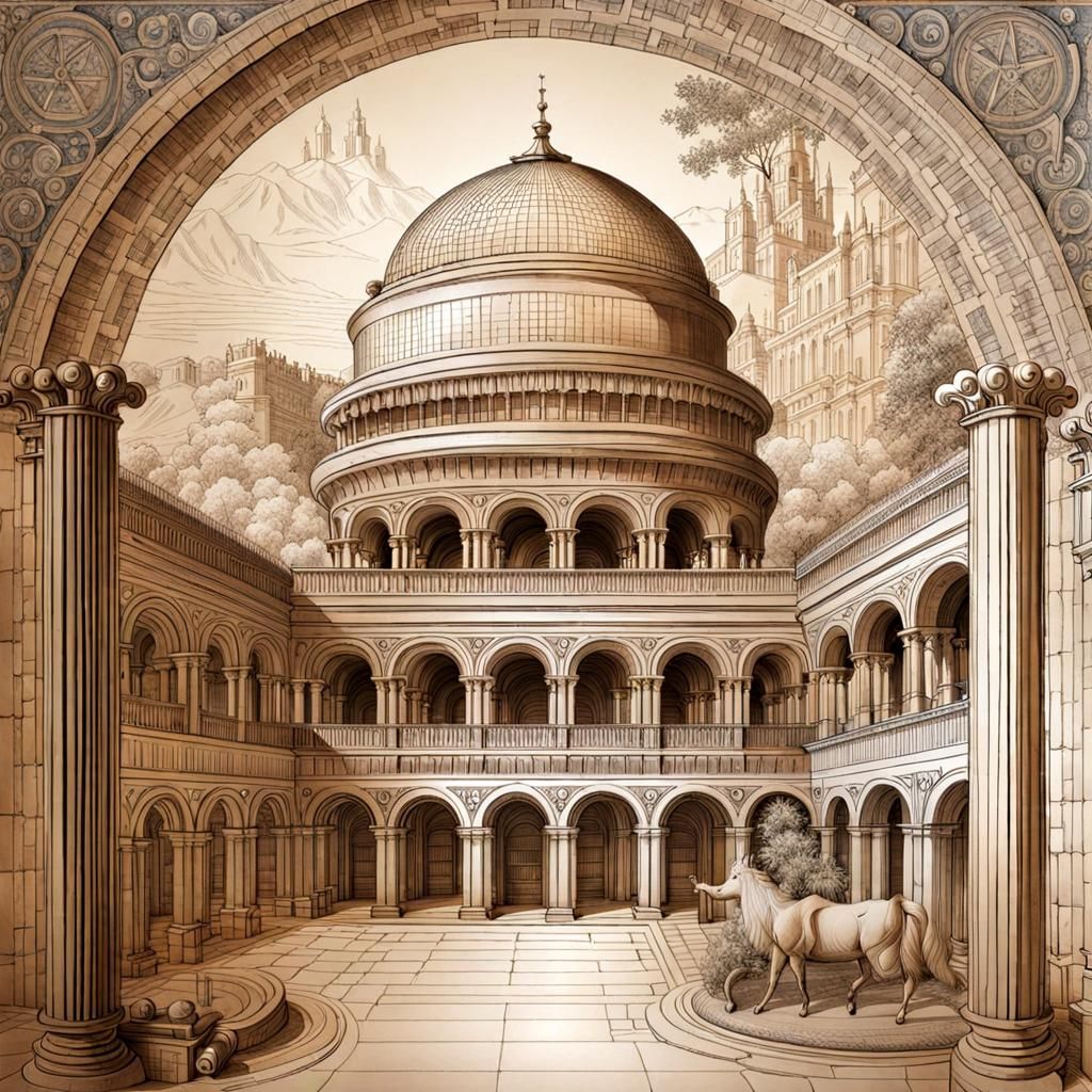 Plan for a Ancient Roman capital