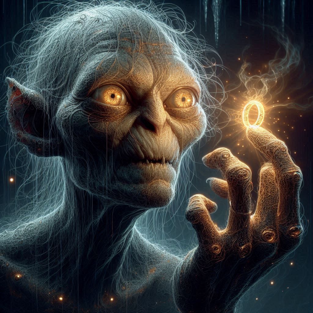 Gollum of Lord of the Ring
