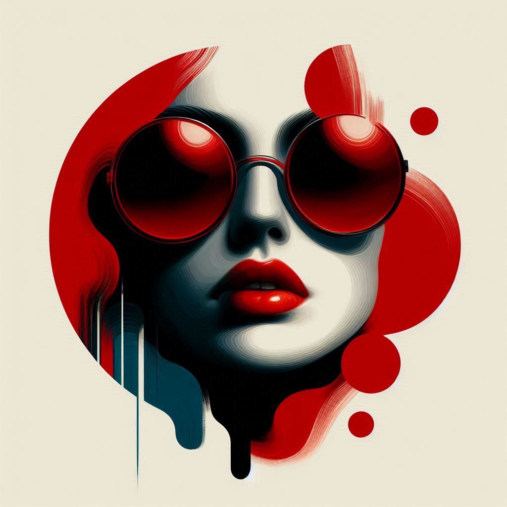 Red sunglasses