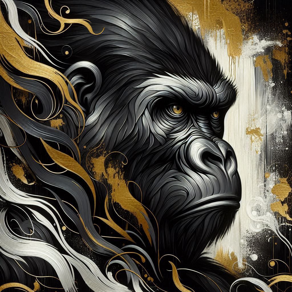 Black Matte Gorilla 1