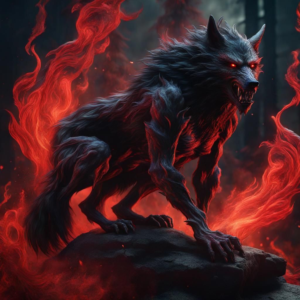 Werewolf? - AI Generated Artwork - NightCafe Creator